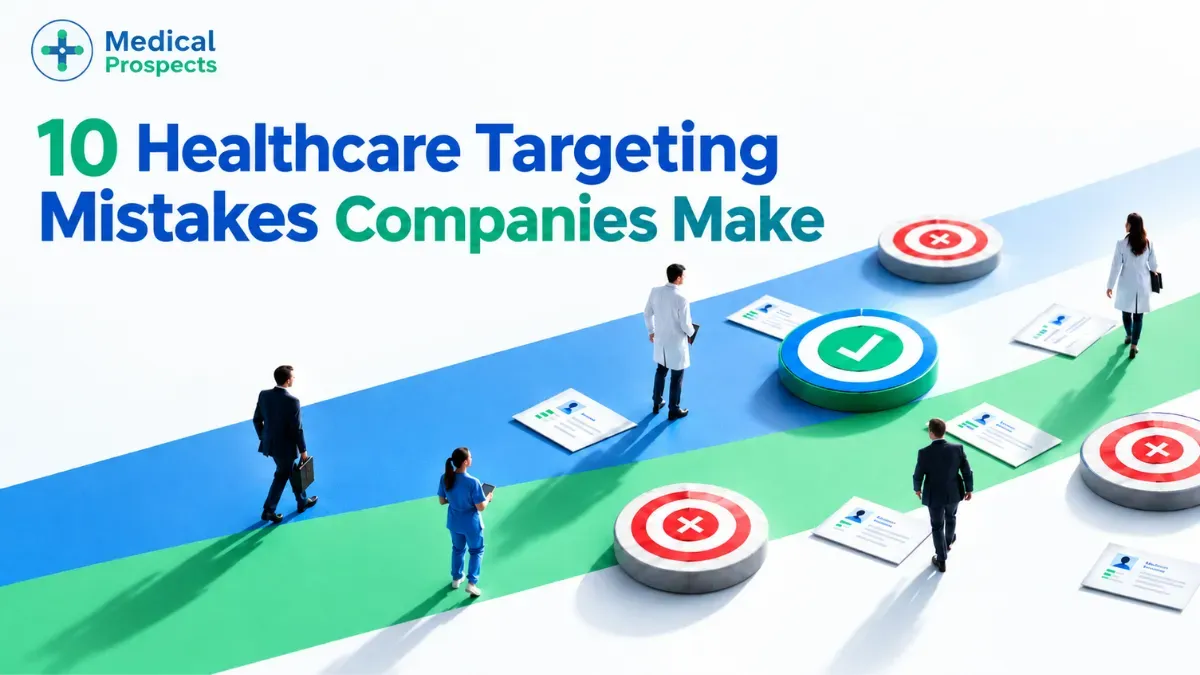 10 Mistakes Companies Make When Building Healthcare Target Lists