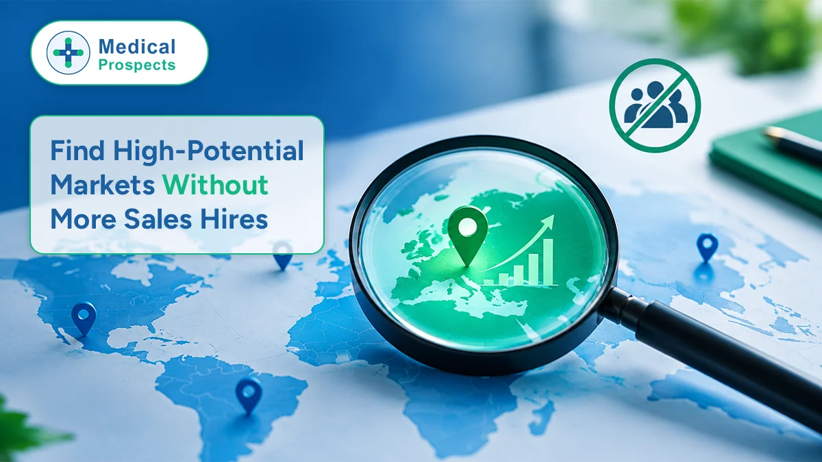 How Healthcare Technology Companies Can Find High-Potential Markets Without Expanding Their Sales Team