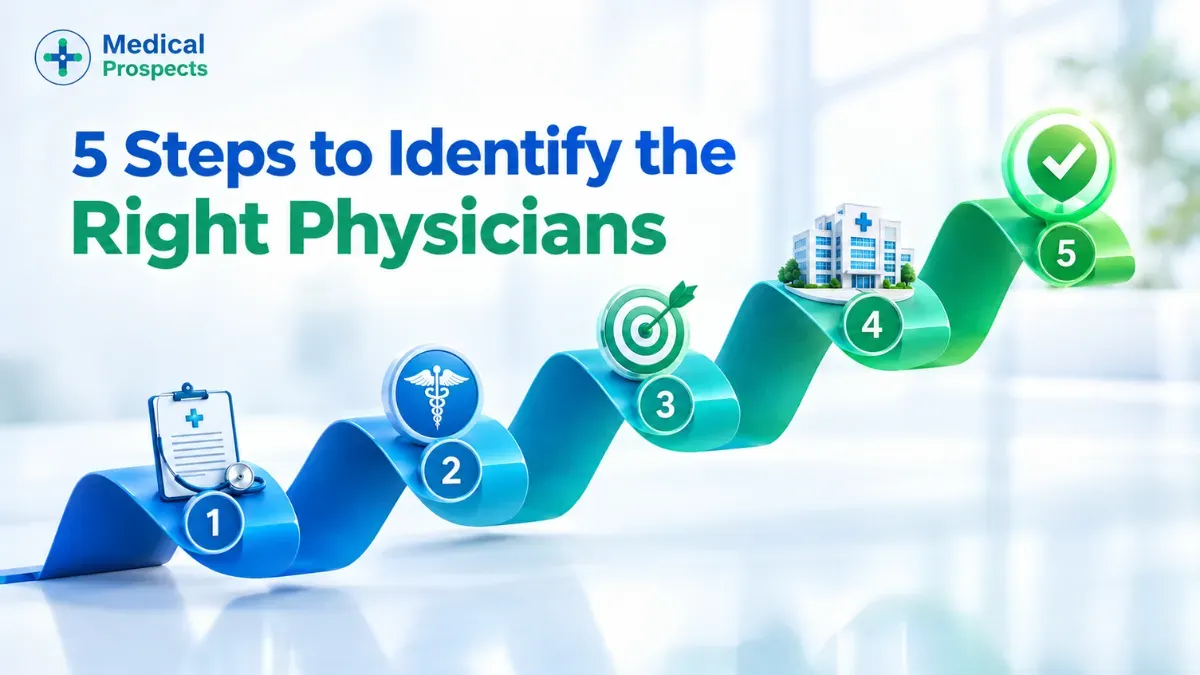 How to Identify the Right Physicians Before a Medical Device Launch: A 5-Step Process