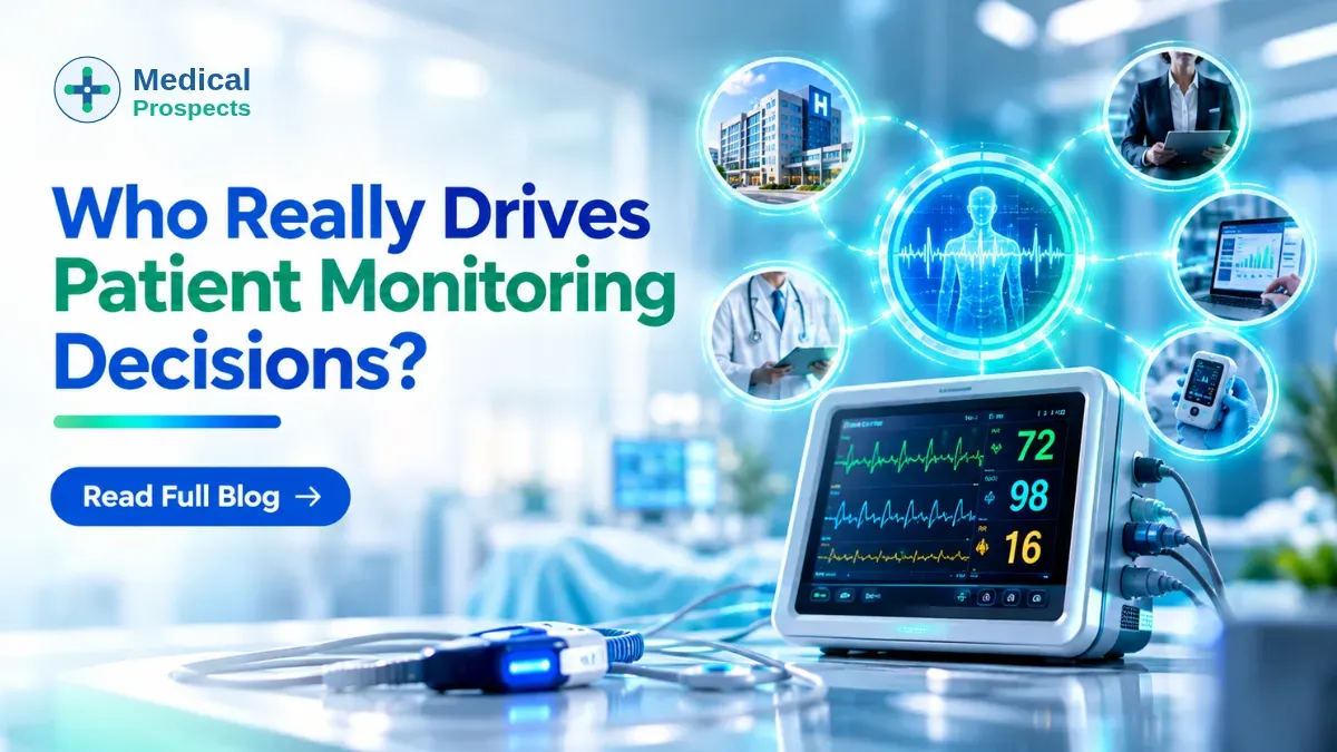 Who Really Influences Patient Monitoring Purchases, and How Can Sales Teams Reach Them Early