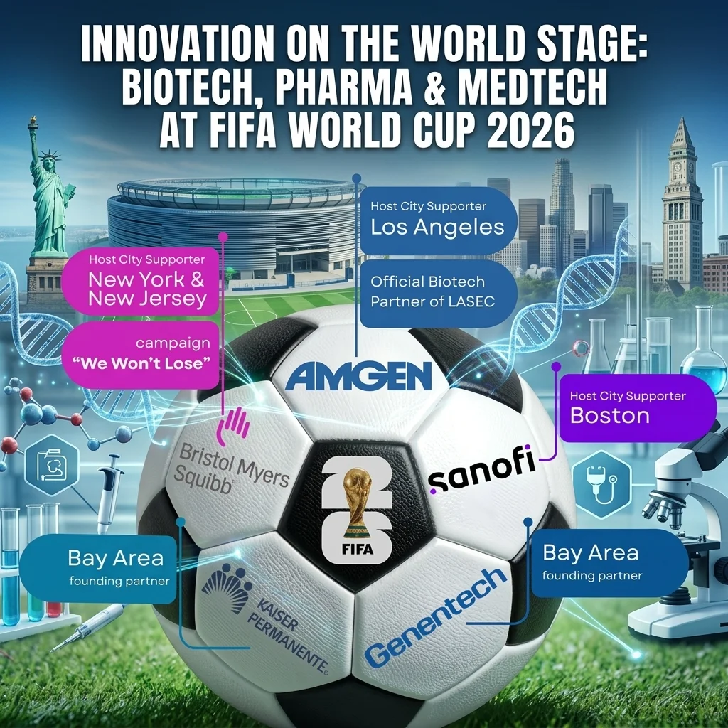 Pharma, Biotech, and MedTech Are Making a Big Play at FIFA World Cup 2026
