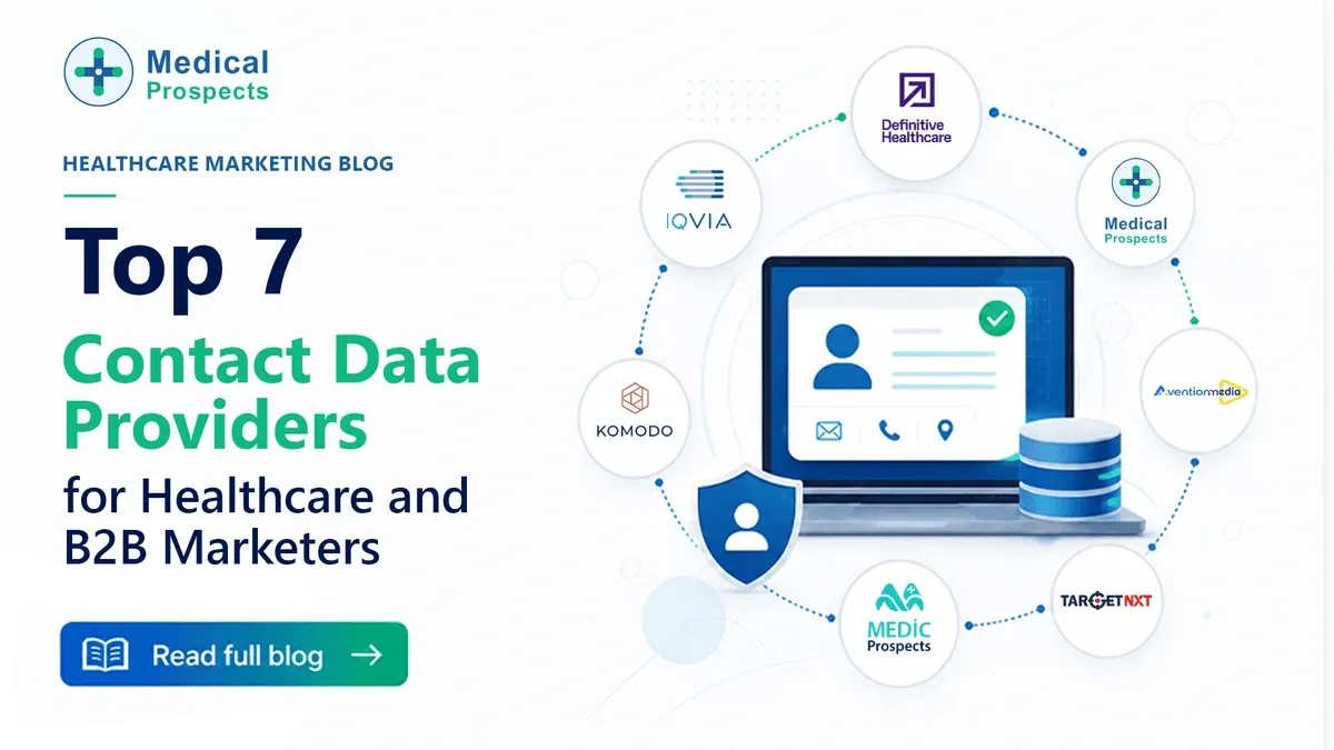 Top 7 Contact Data Providers for Healthcare and B2B Marketers Feature Image