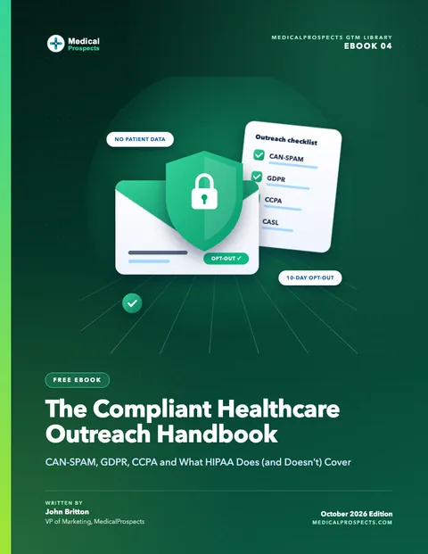 The Compliant Healthcare Outreach Handbook cover