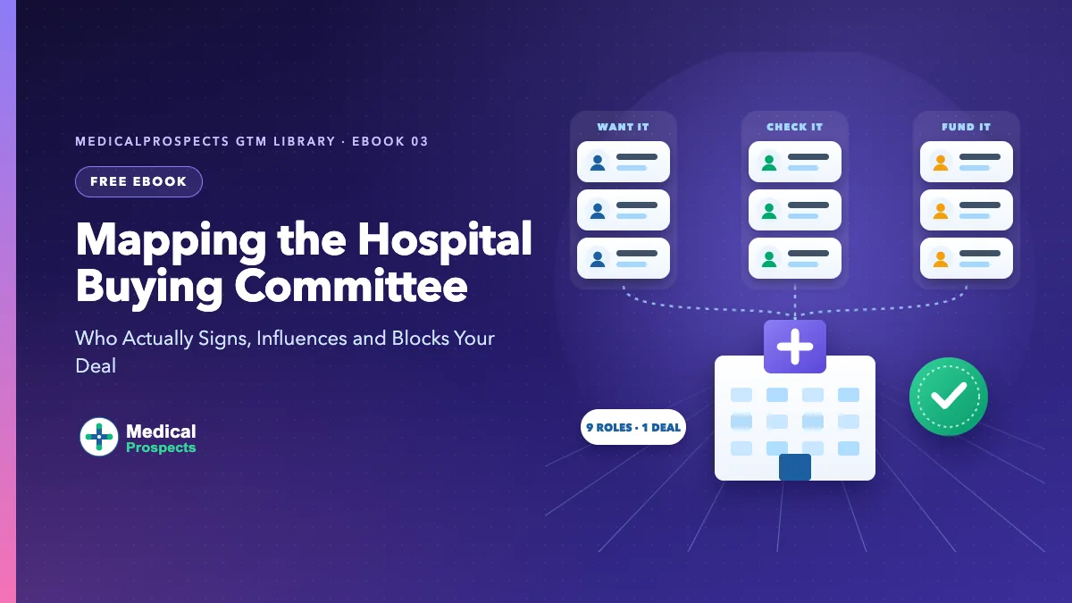 Mapping the Hospital Buying Committee
