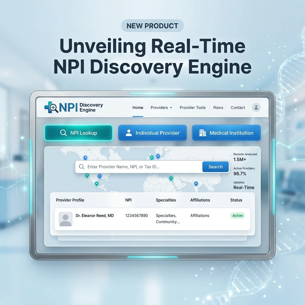MedicalProspects Unveils Real-Time NPI Discovery Engine with High-Fidelity Intelligence for 10 Million Healthcare Providers